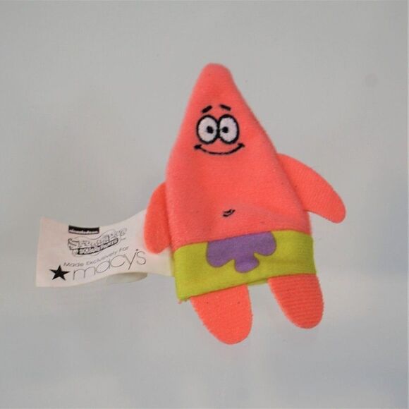 Nickelodeon Spongebob Squarepants Finger Puppet MACY’S Exclusive 2014 Viacom 4” - Picture 4 of 7